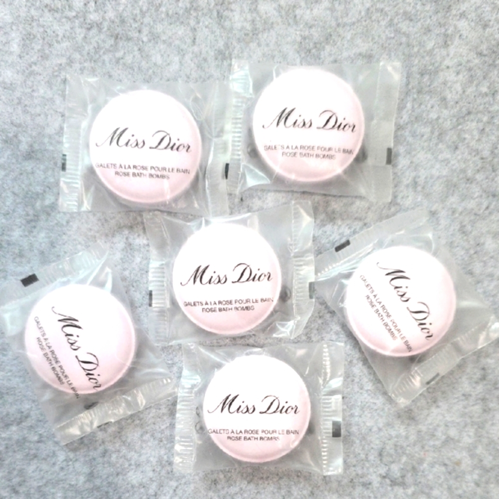 Miss Dior Rose Bath Bombs